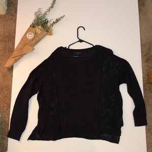 American Eagle Dark plum/purple pullover